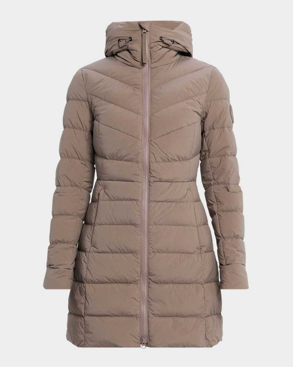 Clair Down Hooded Coat